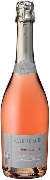 Игристое вино Chateau Carpe Diem, Brut Nature Rose, 2021