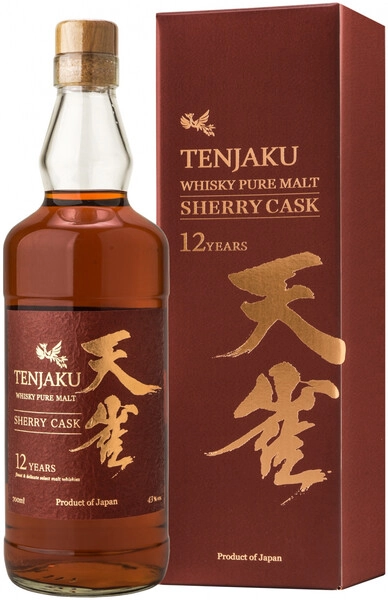 TENJAKU Whisky Pure Malt Sherry Cask 12 Years 43% 0,7л п/уп
Тенжаку Виски Пьюар Молт 12 лет Шерри Каск