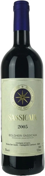 Вино Tenuta San Guido, Sassicaia, Bolgheri Sassicaia DOC, 2005