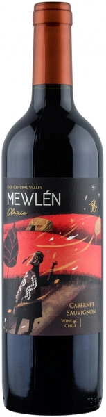 Вино Mewlen Classic Cabernet Sauvignon, Central Valley DO