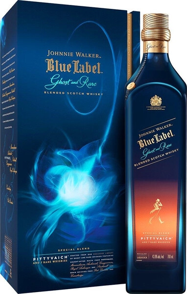 Виски Johnnie Walker, Blue Label Ghost and Rare Pittyvaich, gift box, 0.7 л
