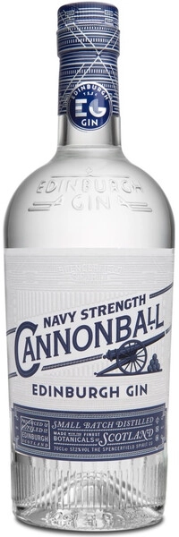 Джин Edinburgh Gin Cannonball Navy Strength, 0.7 л