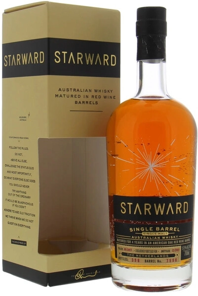 Виски Starward Single Barrel, The Netherlands Edition, gift box, 0.7 л
