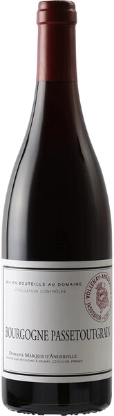 Вино Domaine Marquis d'Angerville, Bourgogne Passetoutgrain AOC, 2020
