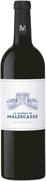 Вино La Closerie de Malescasse, Haut-Medoc AOC, 2021