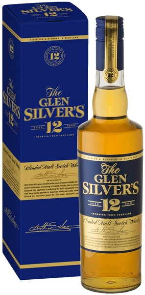 Виски Glen Silver's 12 Years Old, gift box, 0.7 л