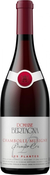 Вино Domaine Bertagna, Chambolle Musigny Premier Cru Les Plantes AOC, 2019