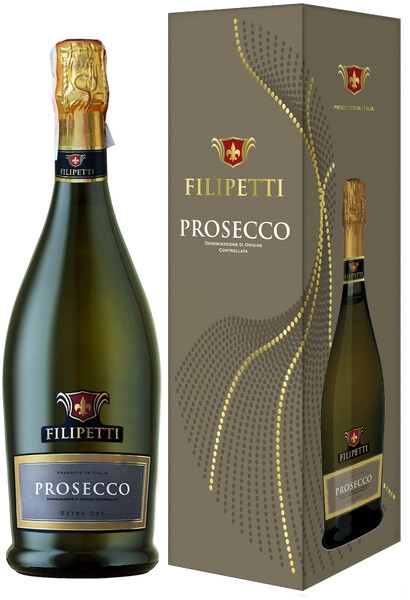 Игристое вино Filipetti Prosecco DOC, gift box