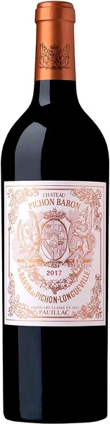 Вино Chateau Pichon Longueville Baron, Pauillac AOC 2-eme Grand Cru Classe, 2017
