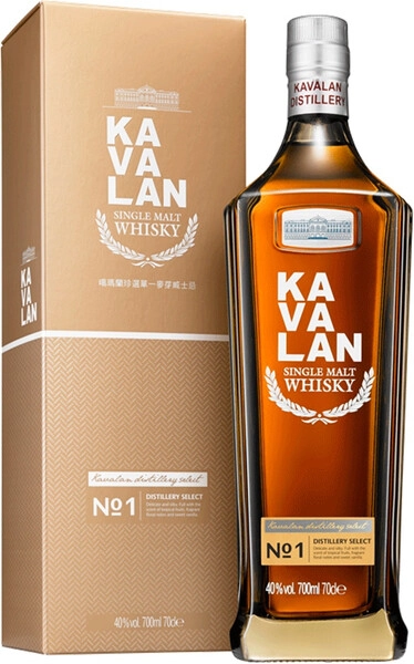 Виски Kavalan, Distillery Select №1, gift box, 0.7 л