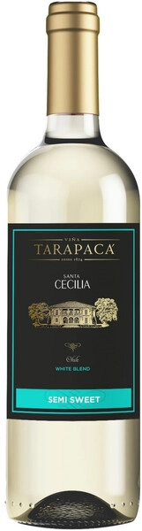 Вино Tarapaca, Santa Cecilia Semi-Sweet White, 2021
