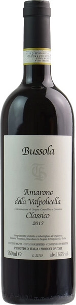 Вино Tommaso Bussola, Amarone della Valpolicella Classico DOCG, 2017
