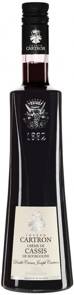 Ликер Joseph Cartron, Creme de Cassis de Bourgogne Double Creme, 0.7 л