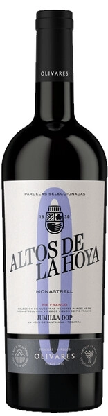 Вино Bodegas Olivares, "Altos de la Hoya", Jumilla DOP, 2023