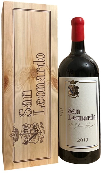 Вино Tenuta San Leonardo, "San Leonardo" Vigneti delle Dolomiti IGT, 2019, wooden box, 3 л