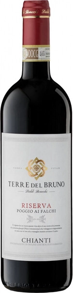 Вино Terre del Bruno, Riserva Poggio ai Falchi, Chianti DOCG, 2020
