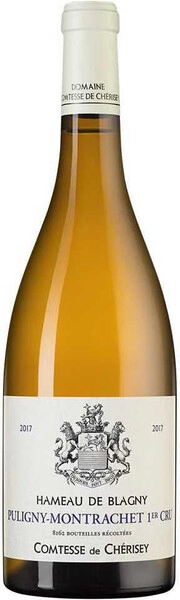 Вино Domaine Comtesse de Cherisey, Puligny-Montrachet 1-er Cru Hameau de Blagny AOC, 2017, 1.5 л