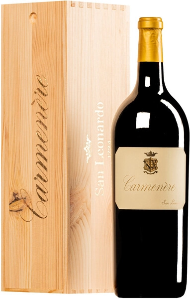 Вино Tenuta San Leonardo, Carmenere, 2016, wooden box, 1.5 л
