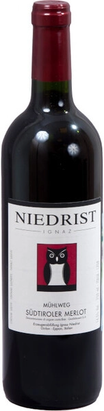 Вино Niedrist, Muhlweg Merlot, Sudtiroler DOC, 2018