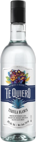 Текила Te Quiero Blanco, 0.75 л