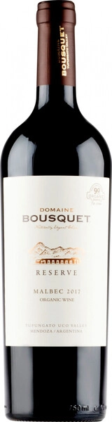 Вино Domaine Bousquet, Reserve Malbec, 2017