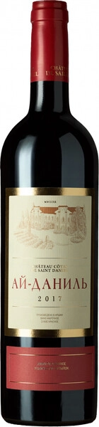 Вино Chateau Cotes de Saint Daniel, Ay-Danil, 2017, 1.5 л