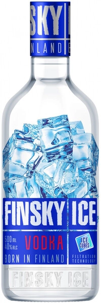 Водка Finsky Ice, 0.5 л
