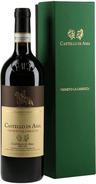Вино Castello di Ama, Chianti Classico Gran Selezione DOCG Vigneto La Casuccia, 2015, gift box