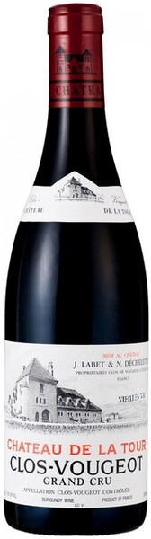 Вино Chateau de La Tour, Clos de Vougeot Grand Cru Vieilles Vignes AOC, 2011