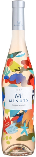 Вино M de Minuty Rose, Cotes de Provence AOC, 2019, Limited Edition by Mina & Zosen