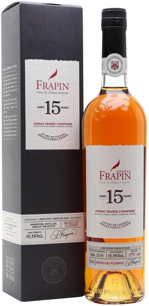 Коньяк Frapin 15 Years Old, Grande Champagne AOC, gift box, 0.7 л