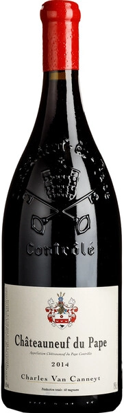 Вино Charles Van Canneyt, Chateauneuf du Pape AOC, 2014, 1.5 л