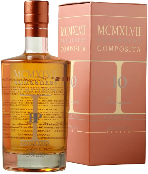 Граппа Berta, MCMXLVII Aquardens Composita, gift box, 0.7 л