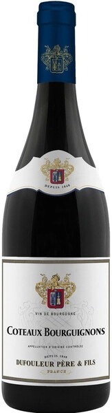 Вино Dufouleur Pere & Fils, Coteaux Bourguignons AOC Rouge, 2022