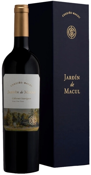 Вино Cousino-Macul, Jardin de Macul Cabernet Sauvignon, 2019, gift box
