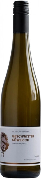 Вино Geschwister Kowerich, Legato Riesling Trocken, 2023
