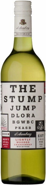 Вино d'Arenberg, The Stump Jump Lightly Wooded Chardonnay, 2022