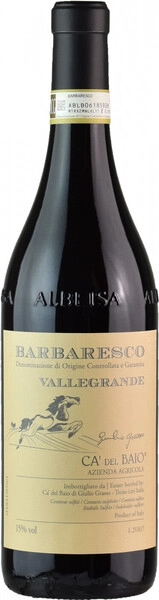 Вино Ca'del Baio, Barbaresco "Vallegrande" DOCG, 2022