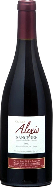 Вино Domaine Michel Thomas & Fils, Sancerre Rouge Cuvee Alexis AOC, 2022