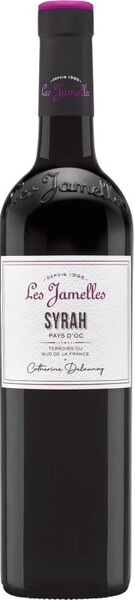 Вино Les Jamelles, Syrah, Pays d'Oc IGP, 2022