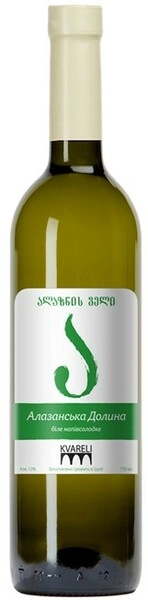 Вино "Кварели" Алазанская долина, белое