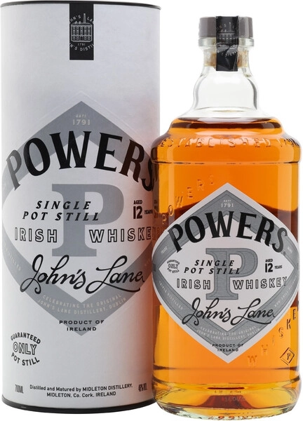 Виски Powers John's Lane Release 12 Years Old, in tube, 0.7 л