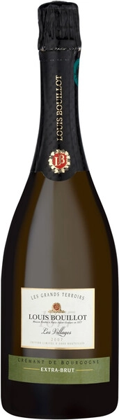 Игристое вино Louis Bouillot, Les Grands Terroirs Les Villages Extra Brut, Cremant de Bourgogne AOC, 2007