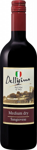 Вино Cevico, Dellisimo Sangiovese Medium Dry, Rubicone IGT