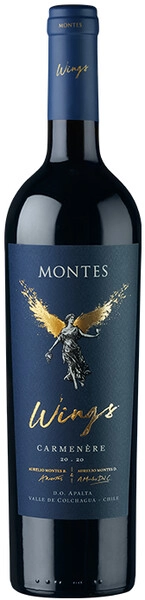 Вино Montes Wings Carmenere, Apalta DO, 2020