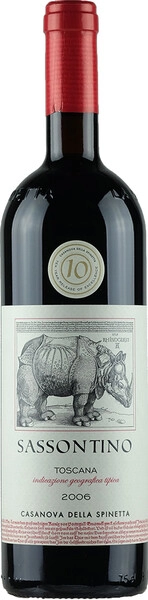 Вино Casanova della Spinetta, Sassontino, Toscana IGT, 2006