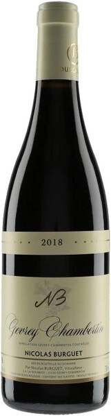 Вино Domaine Nicolas Burguet, Gevrey-Chambertin AOC, 2018