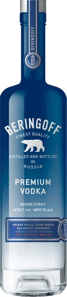 Водка Beringoff, 0.5 л