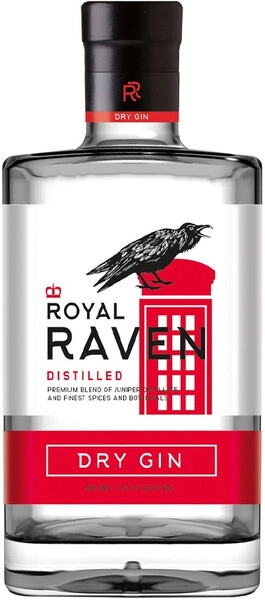 Джин Royal Raven Dry Gin, 0.5 л