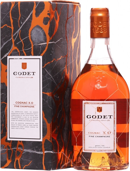 Коньяк Godet XO, Fine Champagne AOC, gift box, 0.7 л